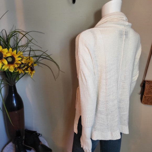 Brochu Walker Cream Cowl Neck Sweater - Picture 5 of 7
